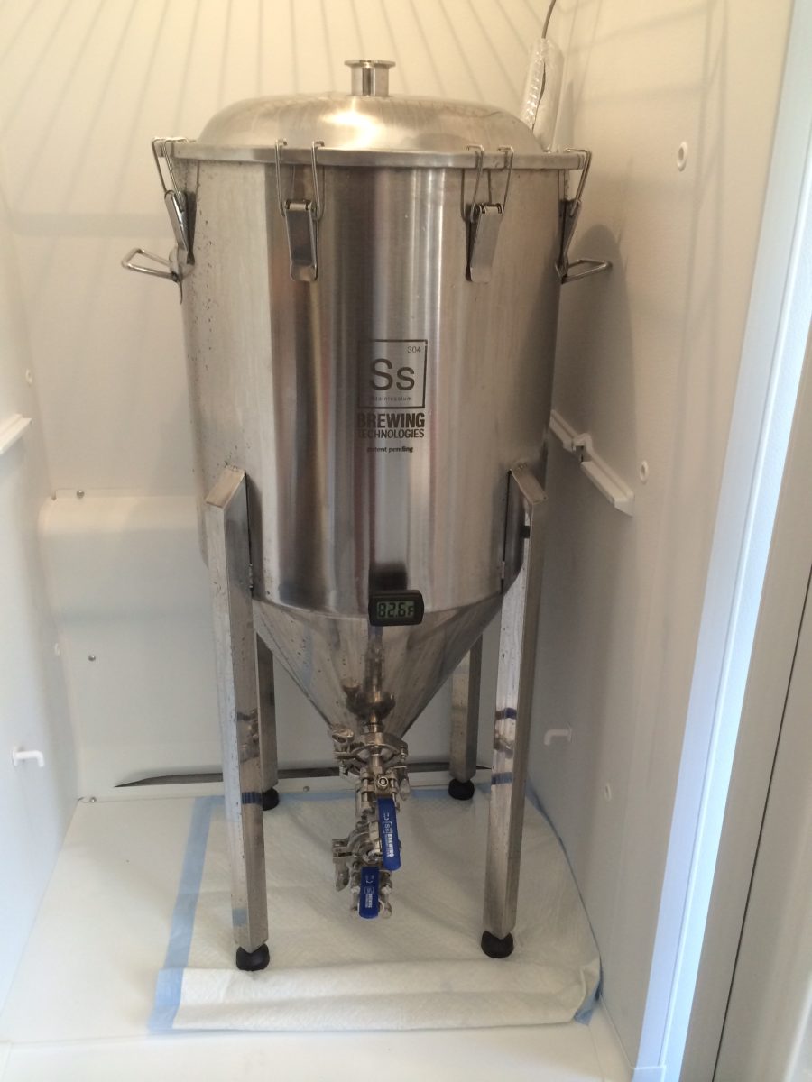 Chronical installed in freezer