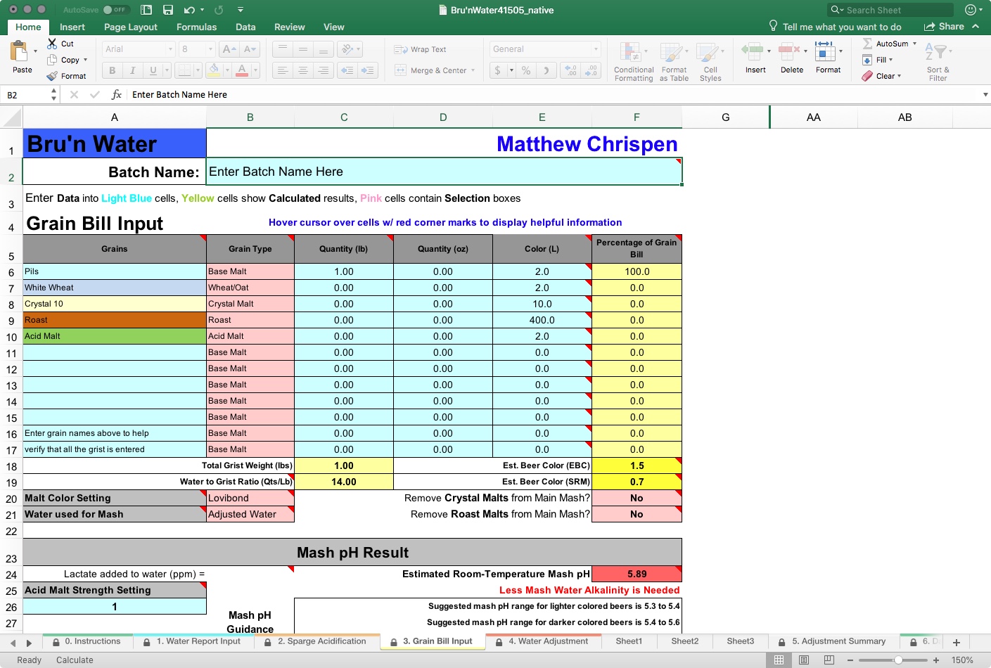 Walkthrough - Bru’n Water Subscriber Edition, V 5.3