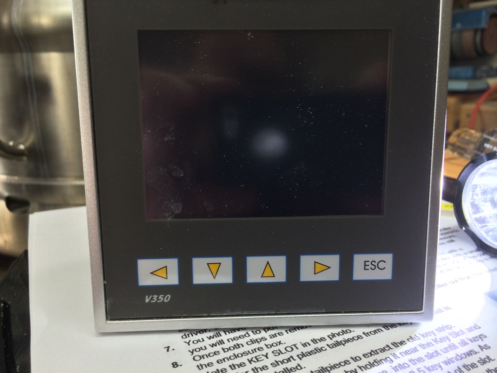 The Arrows now operate like a mouse to navigate the new software.