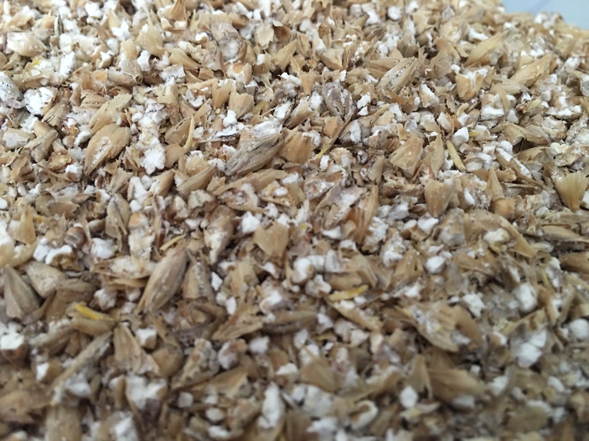 Dry Malt Crushed. This is my normal crush for the Brew-Magic and Grainfather
